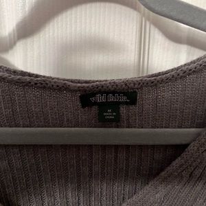 wild fable sweaters can buy one or both one grey one navy. new no pills 15 each